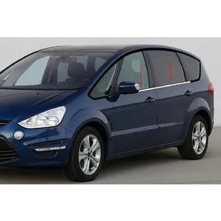 Modanature finestrini acciaio inox (4 pz) Ford S-Max 2007-2014 foto 1
