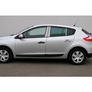 Coperture montanti porta in acciaio inox Renault Megane III 2009-2016 foto 1