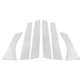 Coperture montanti porta in acciaio inox Volvo V40 2012- foto 2