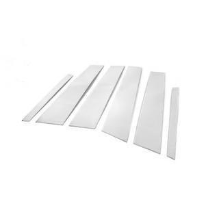 Coperture montanti porta in acciaio inox (6 pz) foto 3