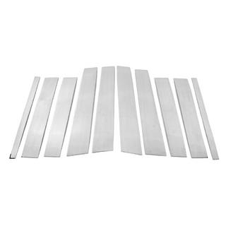 Coperture montanti porta in acciaio inox (10 pz) foto 2