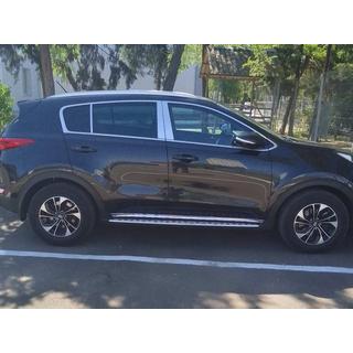 Coperture montanti porta in acciaio inox (6 pz) Kia Sportage 2015-2021 foto 1