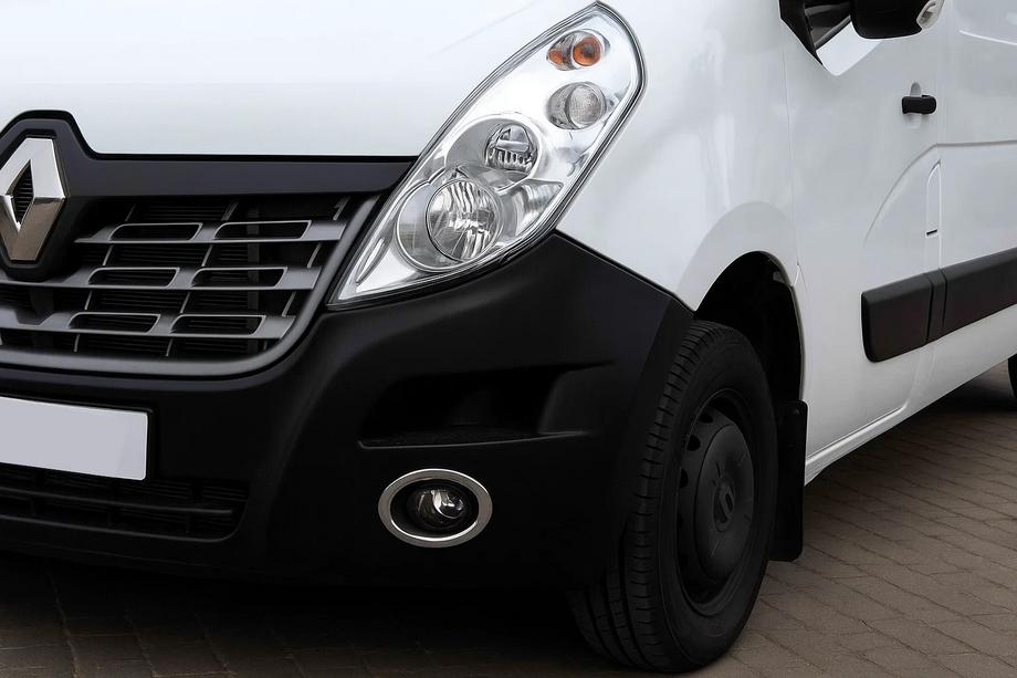 Renault Master 2011-2023 Coperture fendinebbia Carmos (2 pz, acciaio inox) Image