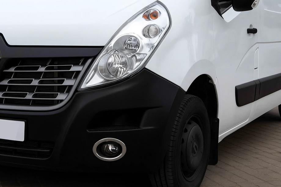 Nissan NV400 2010-2024 Coperture fendinebbia Carmos (2 pz, acciaio inox) Foto 3