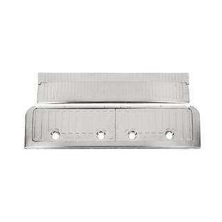 Set inserti bagagliaio in acciaio inox Toyota Land Cruiser 200 2007-2021 foto 4