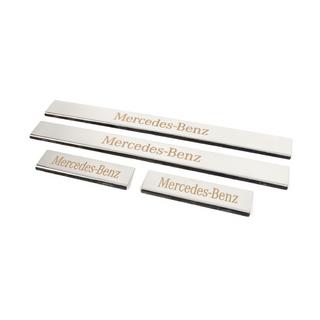 Battitacco Carmos (4 pz, acciaio inox) Mercedes C-class W204 2007-2015 foto 2