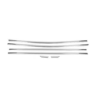 Cornici finestrini acciaio inox (6 pz) foto 2
