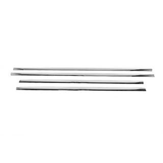 Cornici finestrini acciaio inox (4 pz) Geely Emgrand X7 2011- foto 2