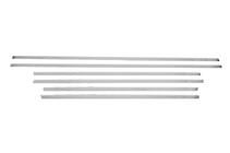 Mercedes E-class W212 2009-2016 Cornici Finestrini (SW) (6 pz, Acciaio Inox) foto 2