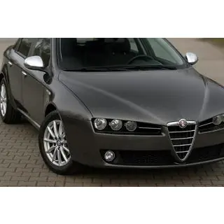 Coperture Specchietti (2 pz, Acciaio Inox) Carmos Alfa Romeo 159 2005–2011 foto 1