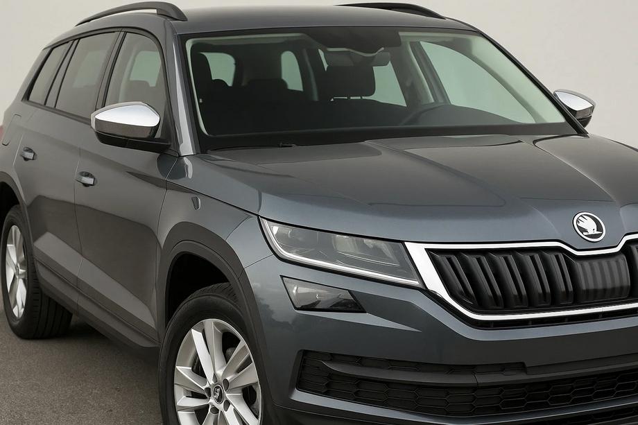 Skoda Kodiaq 2016-2023 Coperture Specchietti (2 pz, Acciaio Inox) Carmos Foto 3