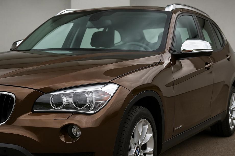 BMW X1 E84 2009-2015 Coperture Specchietti (2 pz, Acciaio Inox) Carmos Foto 3