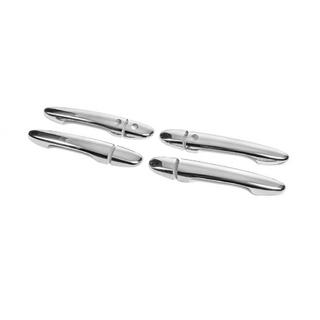 Coperture Maniglie Porta Cromate (4 pz, Acciaio Inox) foto 3