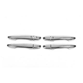 Coperture Maniglie Porta Cromate (4 pz, Acciaio Inox) foto 2
