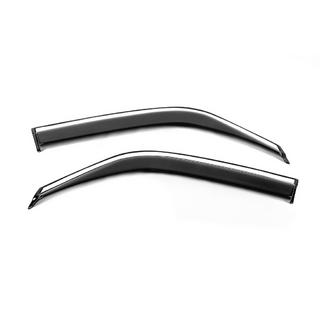 Deflettori Finestrini (2 pz, EuroCap, Cromo) Volkswagen Crafter 2006-2016 foto 2