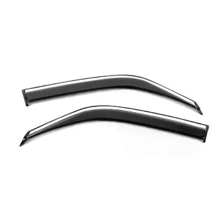 Deflettori Finestrini (2 pz, EuroCap, Cromo) Mercedes Sprinter W906 2006–2018 foto 2