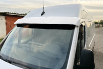 Mercedes Sprinter W906 2006–2018 Visiera Parabrezza (Bianco, 5mm) foto 1