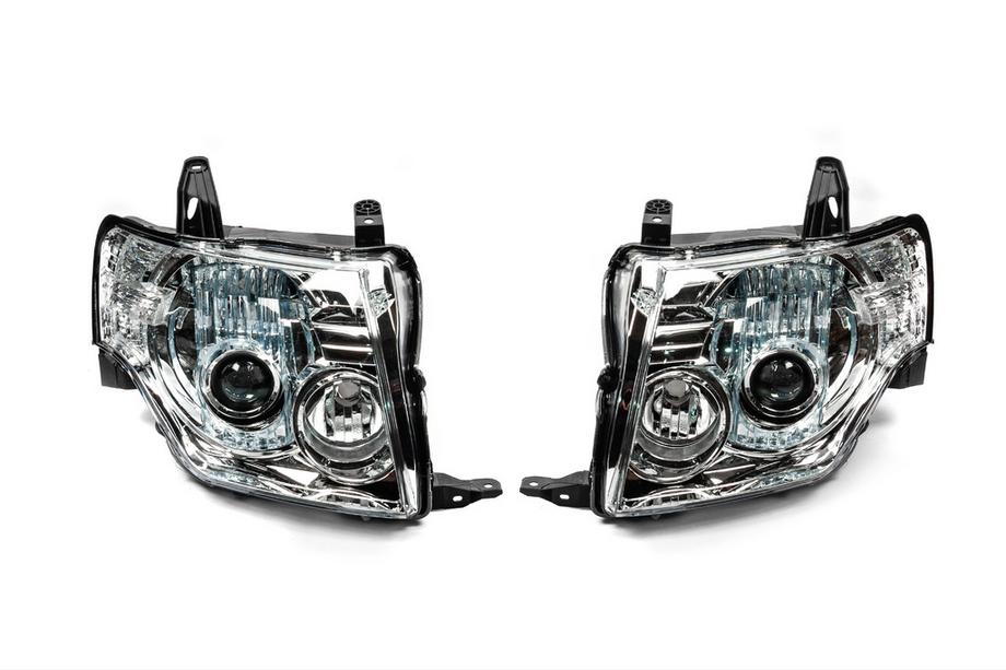 Mitsubishi Pajero Wagon IV 2006-2021 Fari Anteriori OEM (2 pz) Foto 6