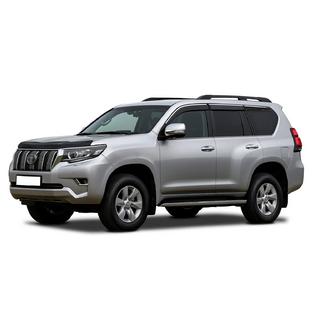 Deflettori finestrini con profilo cromato Niken Luxury (6 pz) Toyota Land Cruiser Prado 150 2009-2023 foto 1