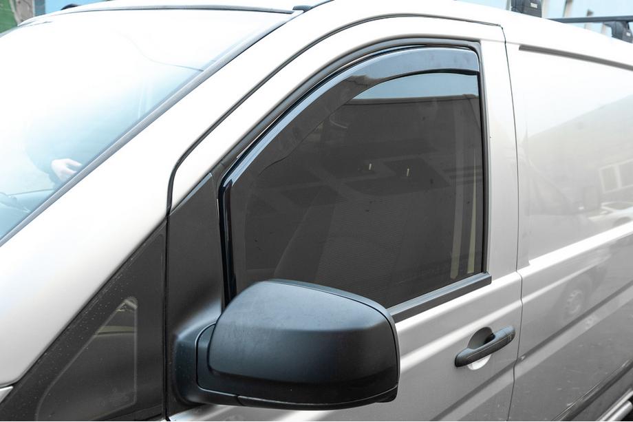Mercedes Vito W639 2004-2014 Deflettori aria ad incastro Niken Luxury (2 pz) Foto 8