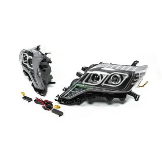 Fari anteriori FullLED (2013-2017, Set 2 pezzi) Toyota Land Cruiser Prado 150 2009-2023 foto 2