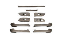 Toyota Land Cruiser Prado 150 2009-2023 Set inserti finitura legno scuro foto 1