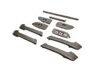 Toyota Land Cruiser Prado 150 2009-2023 Set inserti finitura legno scuro foto 2