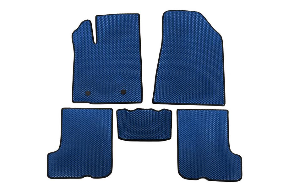 Renault Sandero 2007-2013 Tappetini EVA (Blu) Image