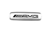 Mercedes-Benz AMG Badge in alluminio per tappetini (1 pz) foto 1
