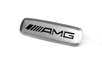 Mercedes-Benz AMG Badge in alluminio per tappetini (1 pz) foto 2