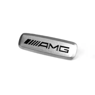 AMG Badge in alluminio per tappetini (1 pz) foto 2