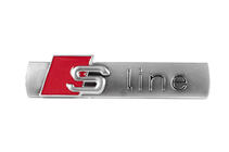 Audi Badge in alluminio per tappetini auto (1 pz) foto 1