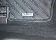 Cadillac Badge in alluminio per tappetini auto (1 pz) foto 2