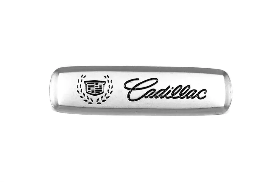 Cadillac Badge in alluminio per tappetini auto (1 pz) Image