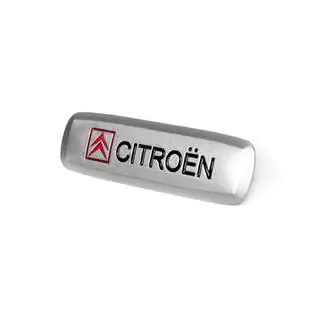 Badge in alluminio per tappetini auto (1 pz) foto 2