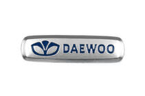 Daewoo Badge in alluminio per tappetini auto (1 pz) foto 1