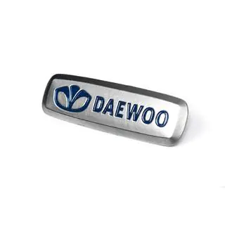 Badge in alluminio per tappetini auto (1 pz) foto 2