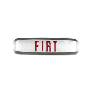 Badge in alluminio per tappetini auto (1 pz)