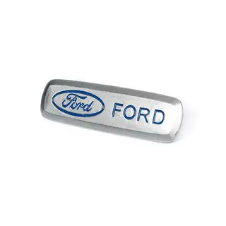 Badge in alluminio per tappetini auto (1 pz) foto 2