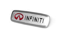 Infiniti Badge in alluminio per tappetini auto (1 pz) foto 2