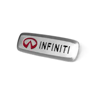 Badge in alluminio per tappetini auto (1 pz) foto 2