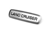 Toyota Land Cruiser Badge in alluminio per tappetini (1pz) foto 2