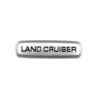 Land Cruiser Badge in alluminio per tappetini (1pz) foto 1