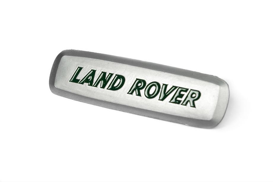 LandRover Badge in alluminio per tappetini auto (1 pz) Foto 2