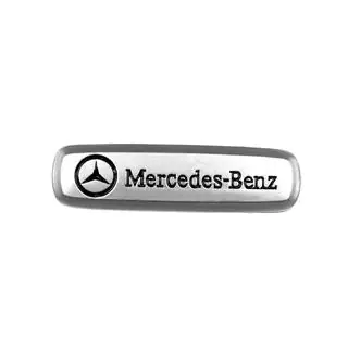 Mercedes Badge in alluminio per tappetini (1 pz)