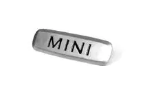 Mini Badge in alluminio per tappetini auto (1 pz) foto 2