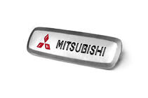 Mitsubishi Badge in alluminio per tappetini auto (1 pz) foto 2