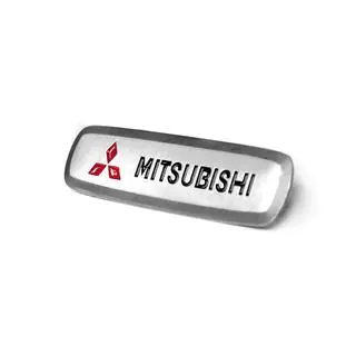 Badge in alluminio per tappetini auto (1 pz) foto 2