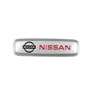Badge in alluminio per tappetini auto (1 pz) foto 1