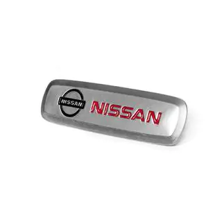 Badge in alluminio per tappetini auto (1 pz) foto 2